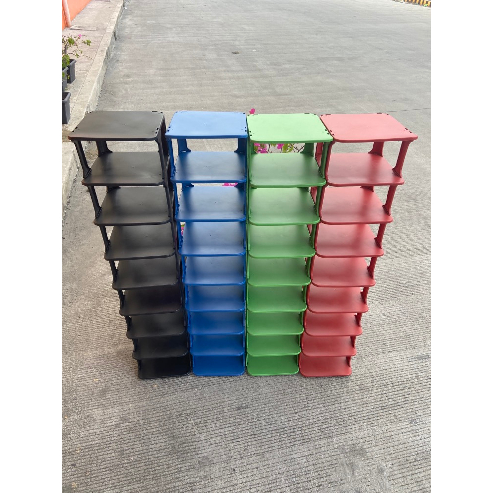 M&A PHC Multi-layer Vertical Narrow Shoe Shelf Storage Organizer Space ...