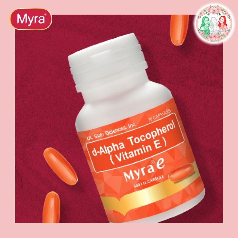 Myra E 400 IU Vitamin E (30 Capsules) Shopee Philippines