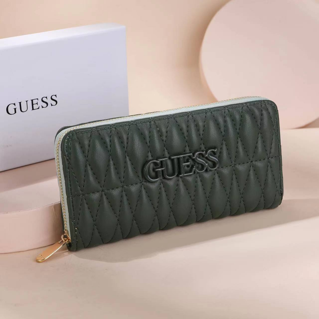 【DanLu】Guess Wallet Long Purse with Box for Woman Small Hand Purse