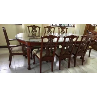 6 seater narra dining set online price