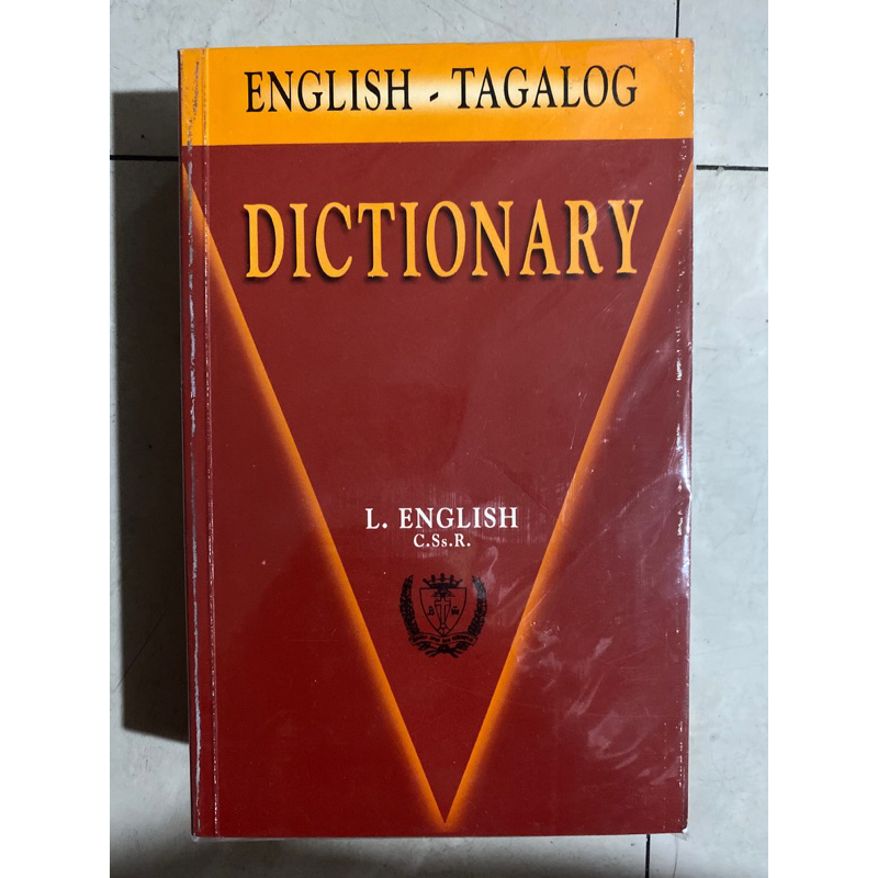 ENGLISH-TAGALOG DICTIONARY L. ENGLISH