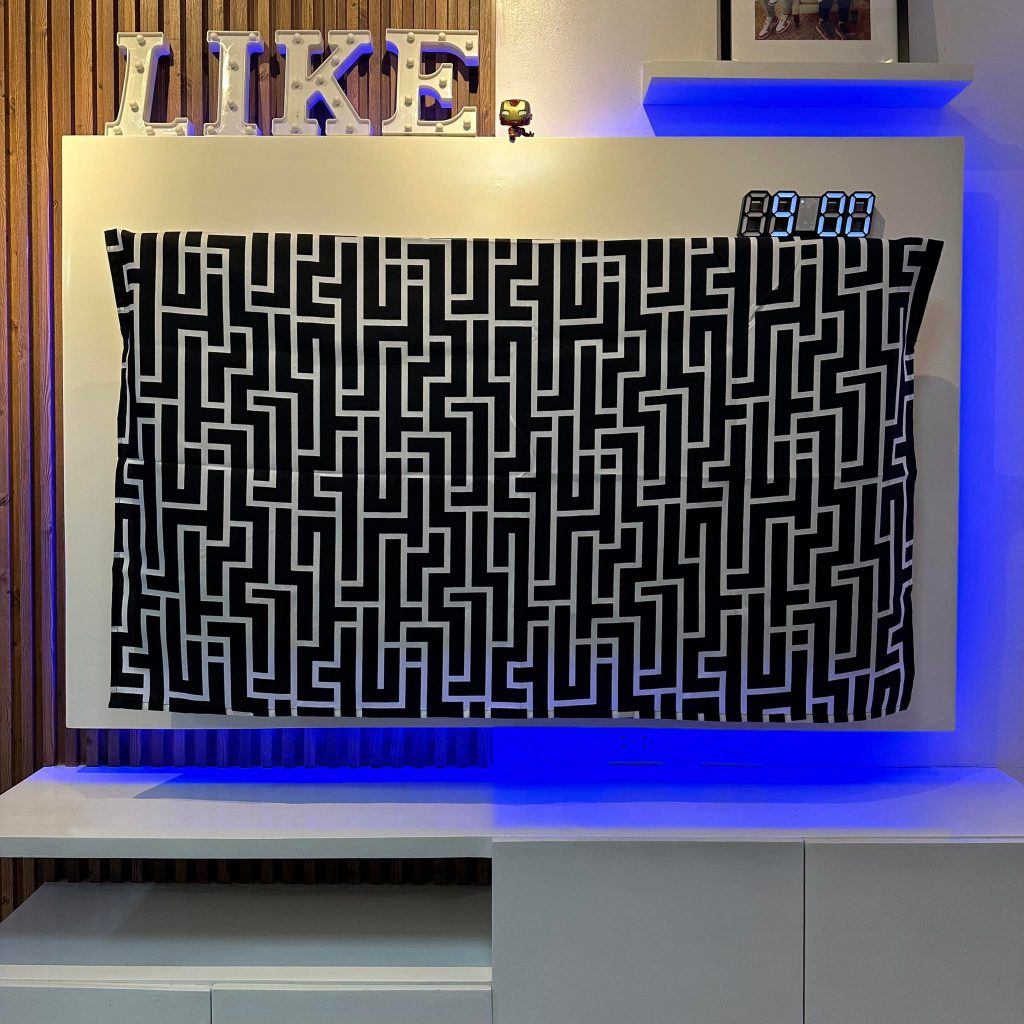 Flat Screen TV Dust Cover (Fabric) TV Cover Shopee Philippines