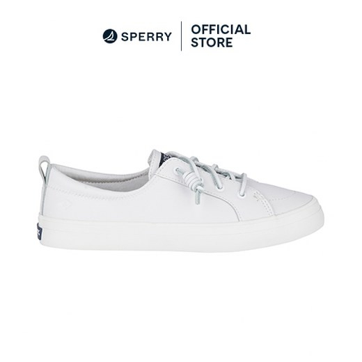 Sperry Size 7 Women's White Solid Sneakers