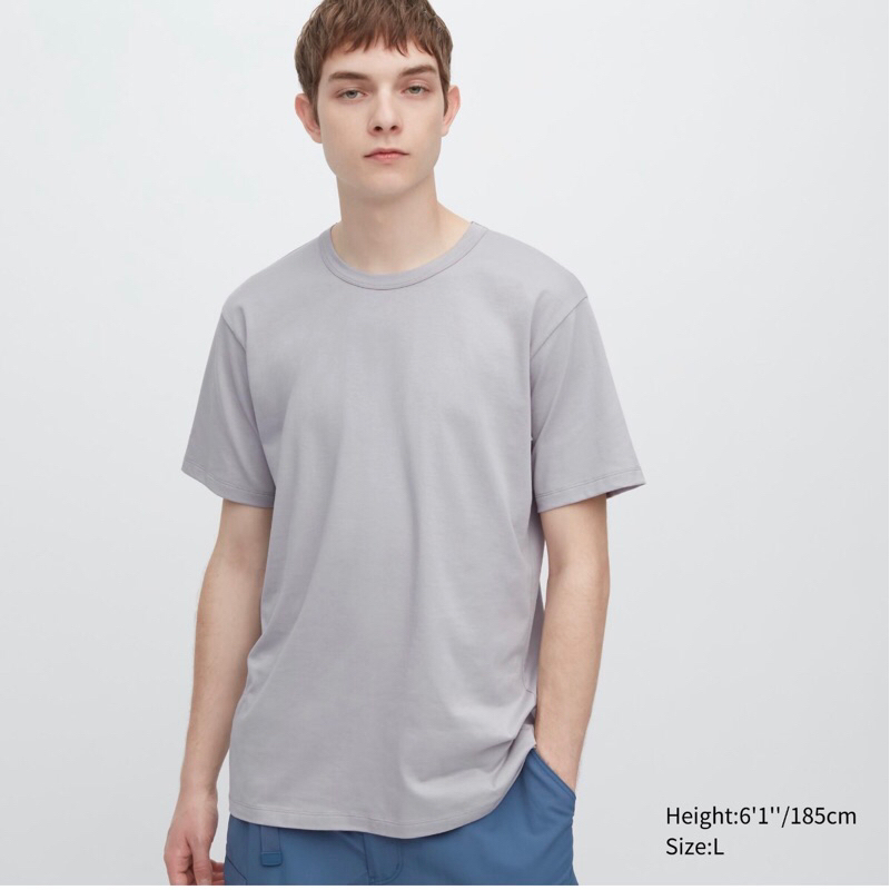 AIRism Cotton Crew Neck T-Shirt