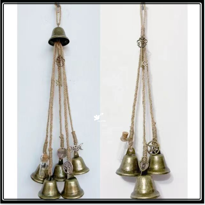Wind Chimes Protection Door Handmade Hanging Witch Bells Decoration For