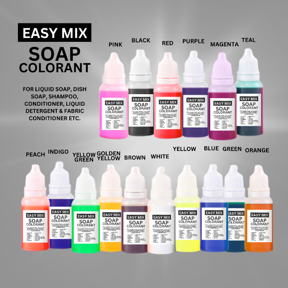 Soap Colorant Concentrated Dye for Soap, Shampoo, Conditioner, Dish