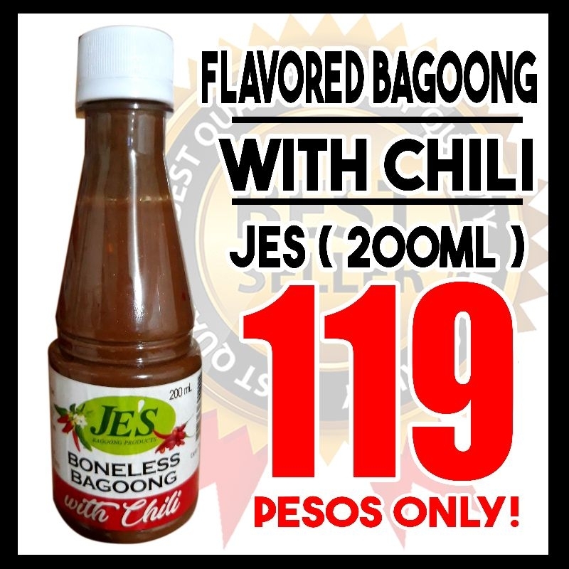 Boneless Bagoong Isda Flavored from Lingayen Pangasinan (200ML Plastic ...