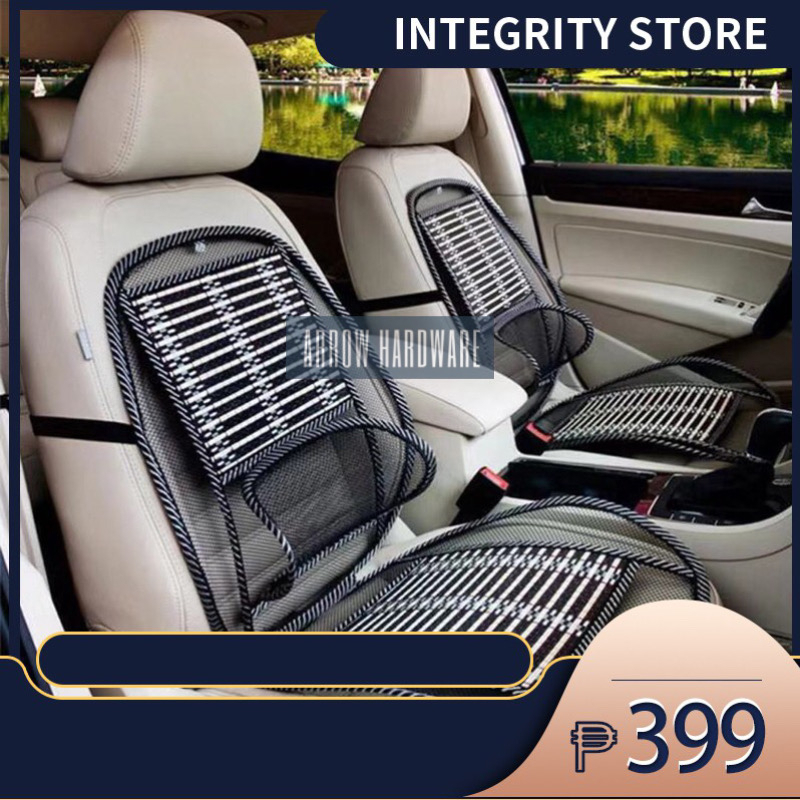 Car breathable cool waist cushion bamboo seat cushion summer cool and ...