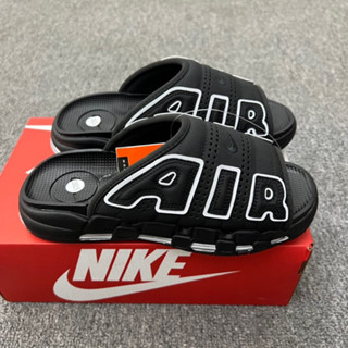 【5 Colorways】 Nike Air More Uptempo Slide Sports Slippers Casual Sneakers  For Men Women