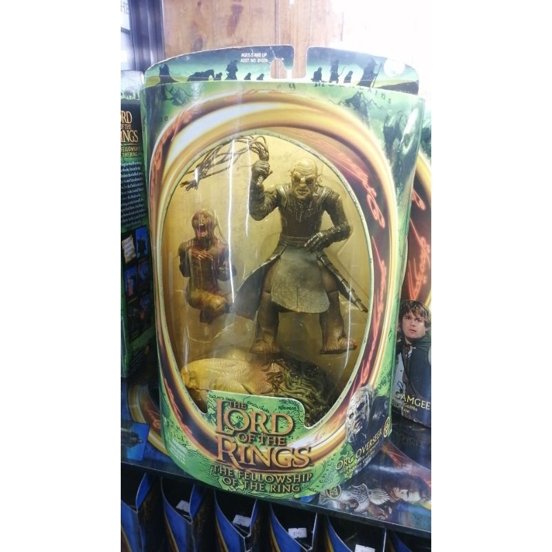 Toy Biz Lord of The Rings FOTR Ring Pack Misc Orc Overseer | Shopee ...