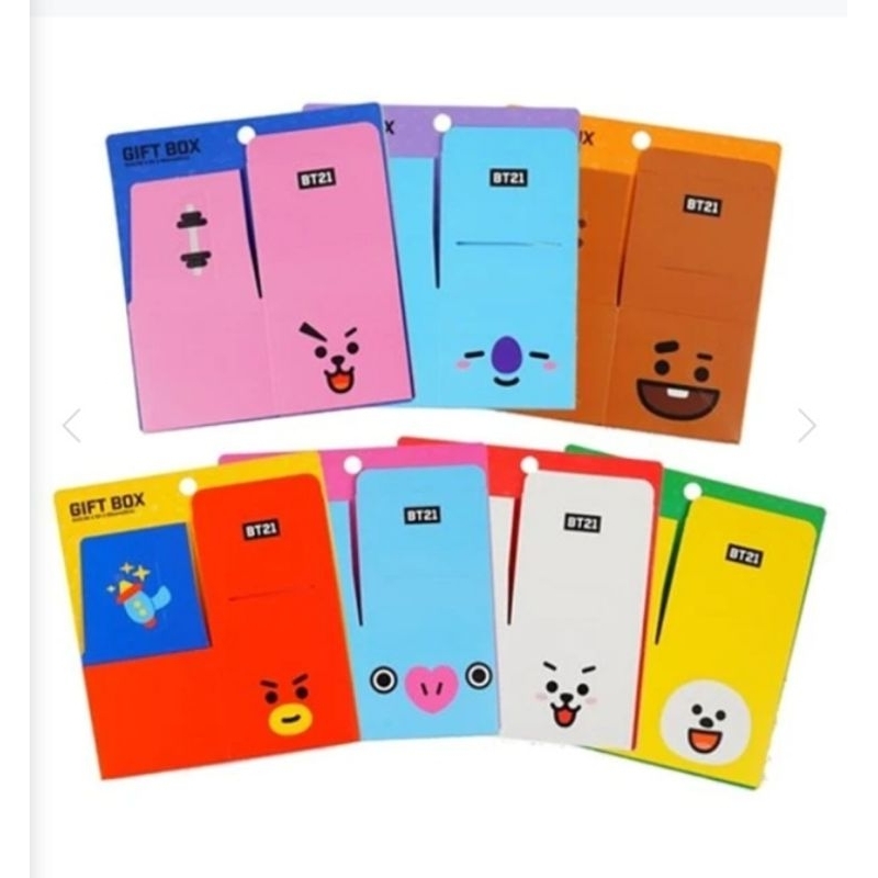 BT21 GIFT BOX thick cardboard | Shopee Philippines