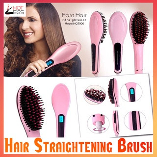 Fast straightener clearance brush