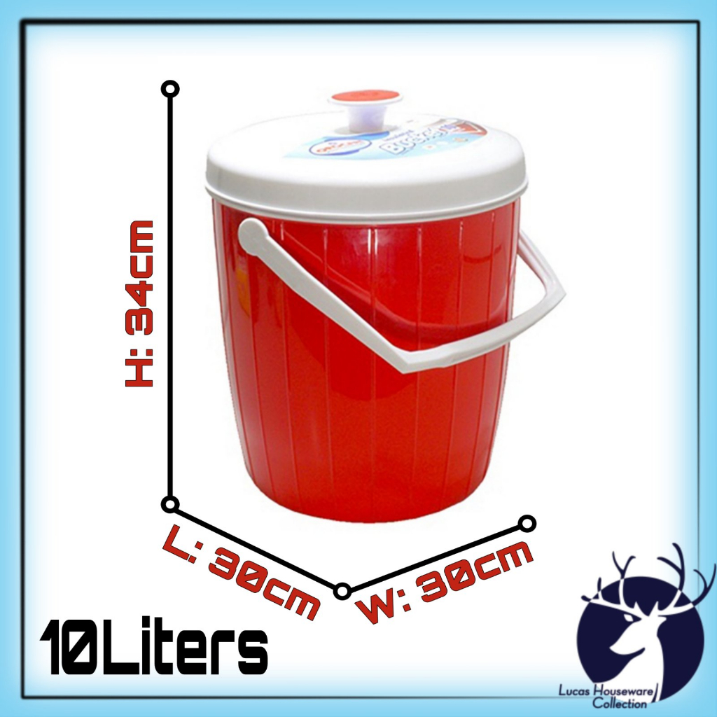 OROCAN 10 LITERS INSULATED BUCKET / UNLI RICE CONTAINER / ICE BOX ...