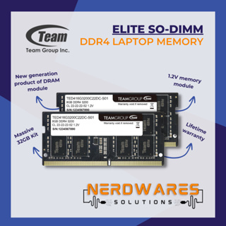 TEAM GROUP ELITE DDR4 32GB SODIM