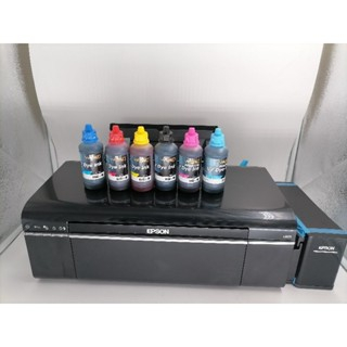 Epson L805 with INK OF YOUR CHOICE DYE INK, SUBLIMATION 6 COLORS A4 ...