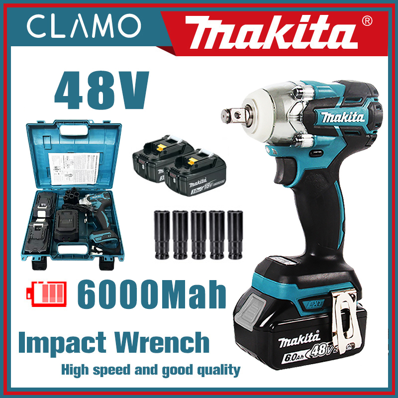 Makita 48v Electric Impact Wrench Brushless Impact Wrench Cordless