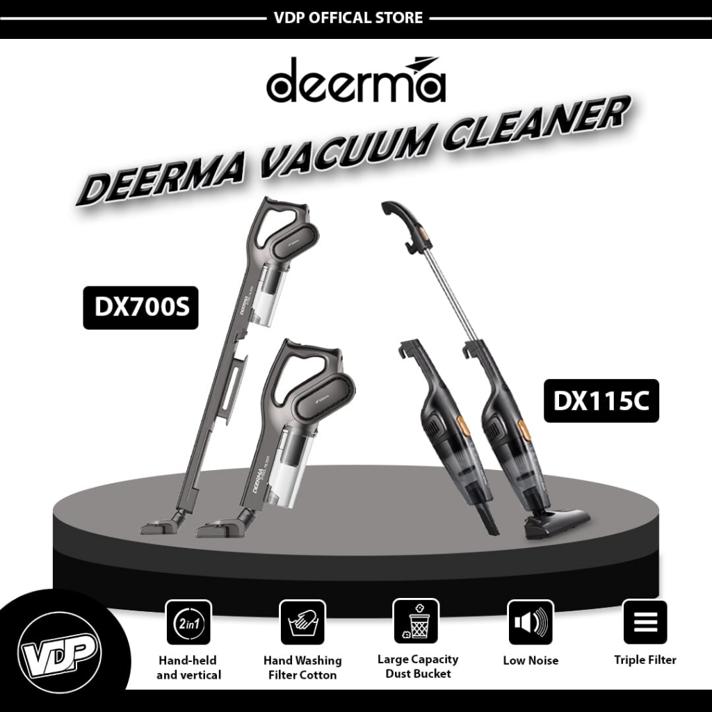 Deerma DX700S / Deerma Dx115C Ultra Quiet Vacuum Cleaner Handheld