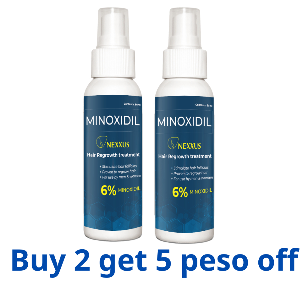 Nexxus Minoxidil Spray Hair Regrowth Treatment Topical Solution For