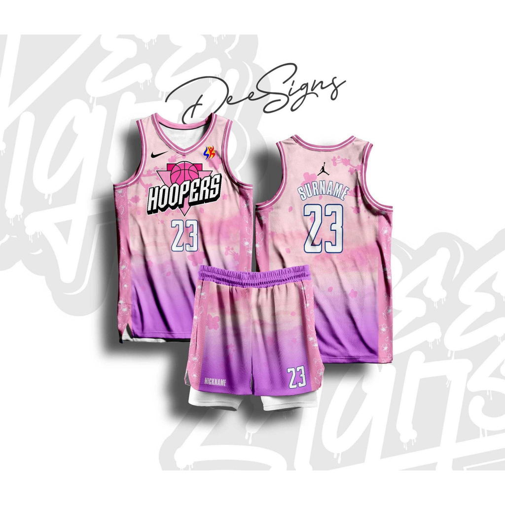 Hoopers 01 Basketball Jersey Free Customize of Name and Number Only ...