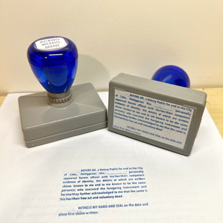 ACKNOWLEDGMENT Stamp Notary Public Self Inking Stamp Notarial