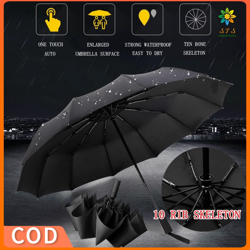 10 Ribs Sun Protective Portable Umbrella