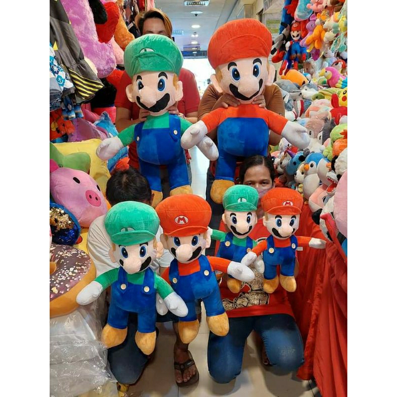 Nintendo Mario and Luigi 2 Plush Doll Set 8.5 inches 