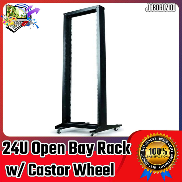 24U Open Bay Rack w/ Castor Wheel | Shopee Philippines