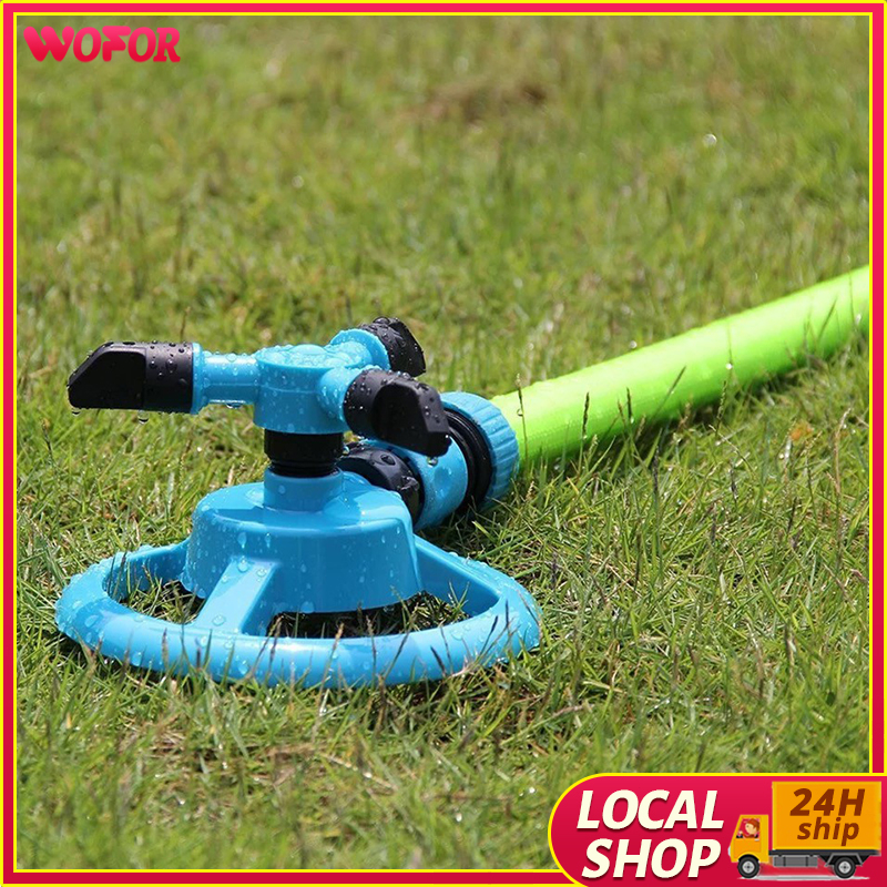 360 degree rotary sprinkler lawn small tray sprinklers Garden Portable