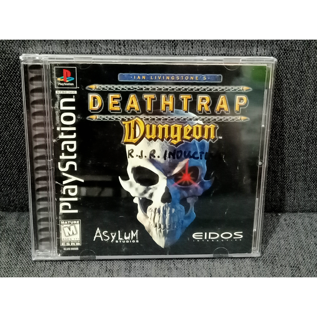 Deathtrap Dungeon Playstation Game PS1 US Version (Used) | Shopee ...