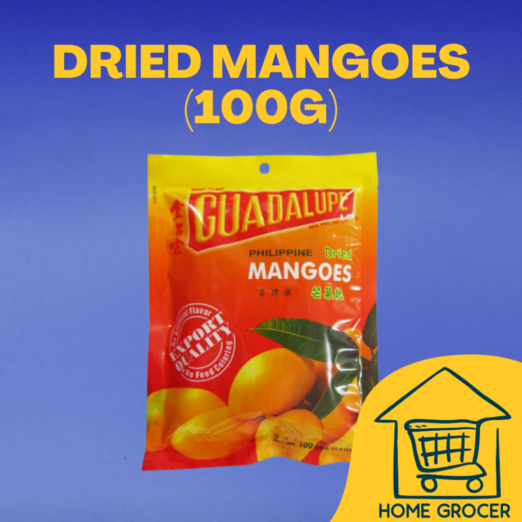 Guadalupe Dried Mangoes with 5g Red Kiamoy Powder Shopee Philippines