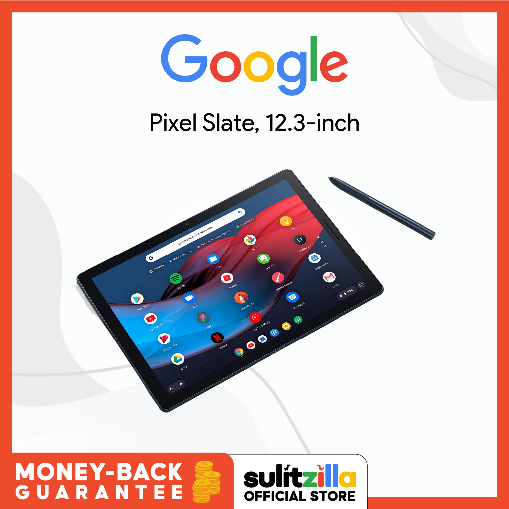 Google Pixel Slate 12.3Inch Tablet (ChromeOS) Midnight Blue Shopee