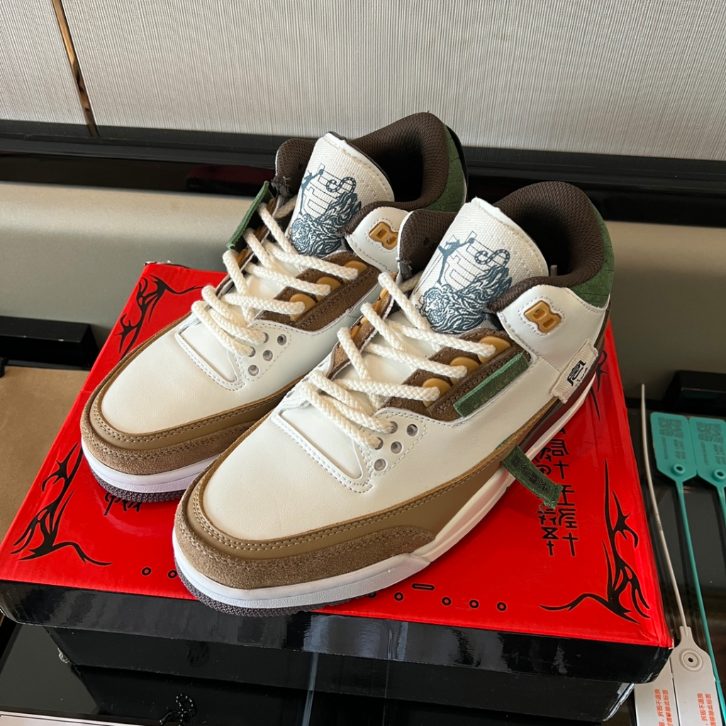 Jordan 3 store low cut