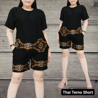 Plus Size Yayamanin Black Tshirt Leggings Terno for Zumba (XL-3XL)