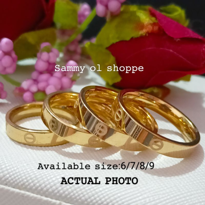 Cartier ring stainless steel new arrivals