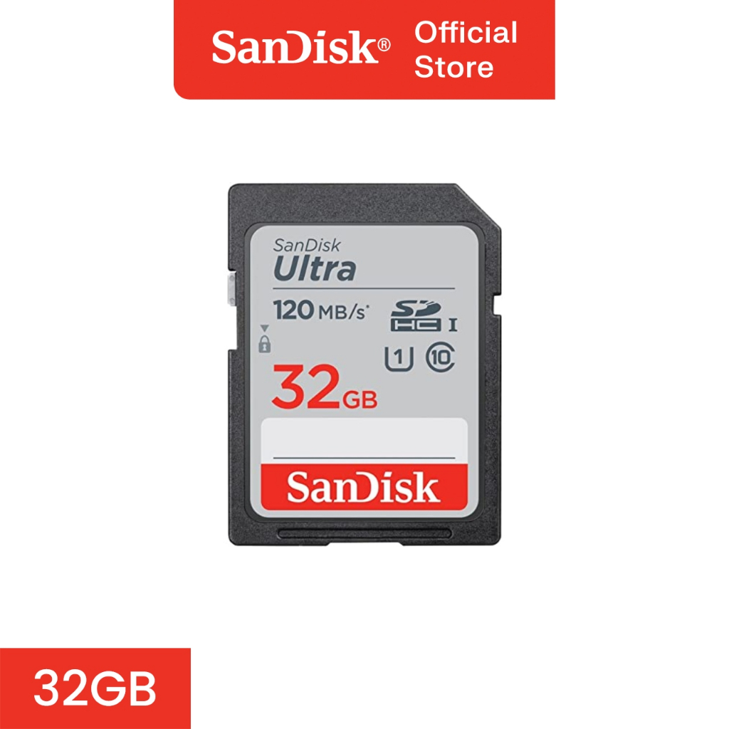 Sandisk SDSDUN4 32GB Ultra SDHC 120MB/s Class 10 UHS U1 | Shopee ...