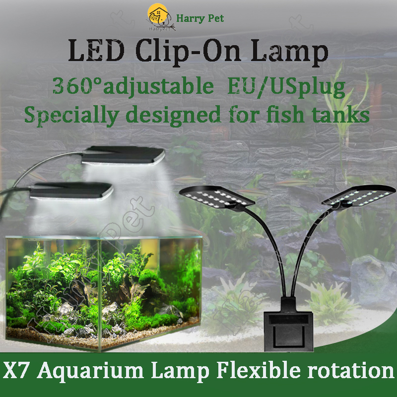 AC220V 10W 32 LED Dual-end Aquarium Light Fish Jar Lamp White Lighting ...