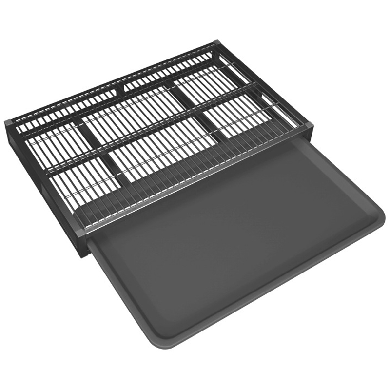 Drawer Type Dog Pee Tray Training Toilet Stainless Steel Puppy Potty