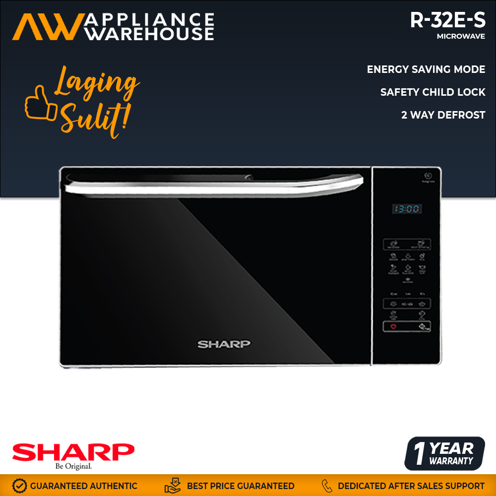 Sharp Microwave Oven R-32E(S) 25 Liters | Shopee Philippines