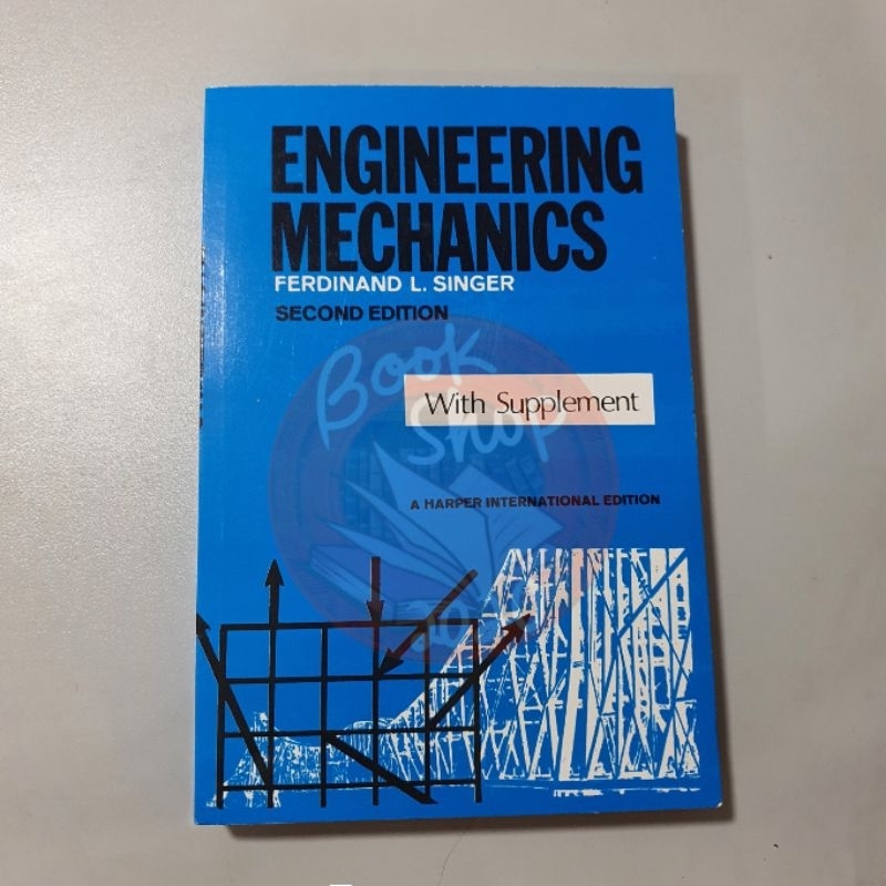 Engineering Mechanics Second Edition By:Ferdinand L.Singer | Shopee ...