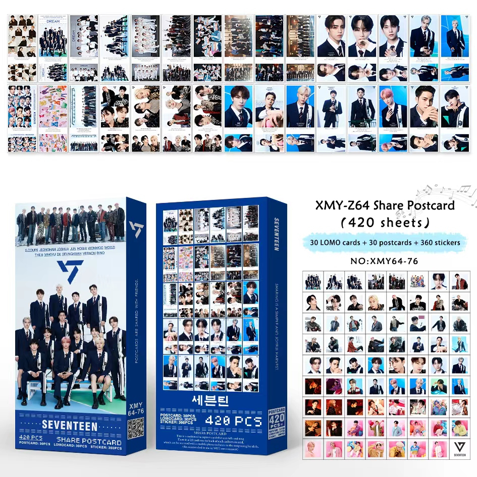 SEVENTEEN Kpop Postcard COD | Shopee Philippines
