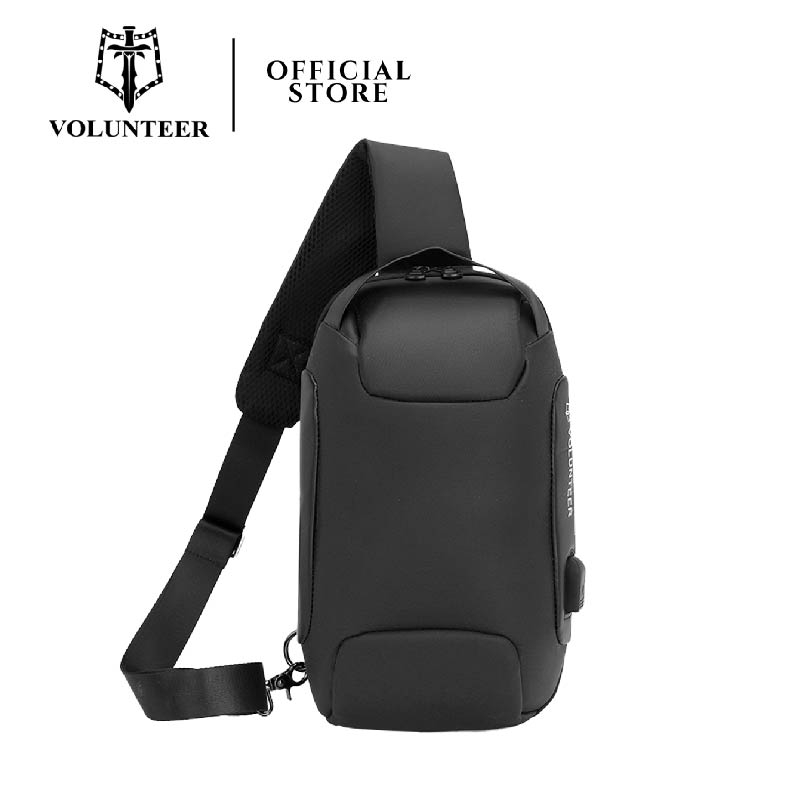 Volunteer Bag Men's and Women's H1443 Crossbody Bag Large Capacity