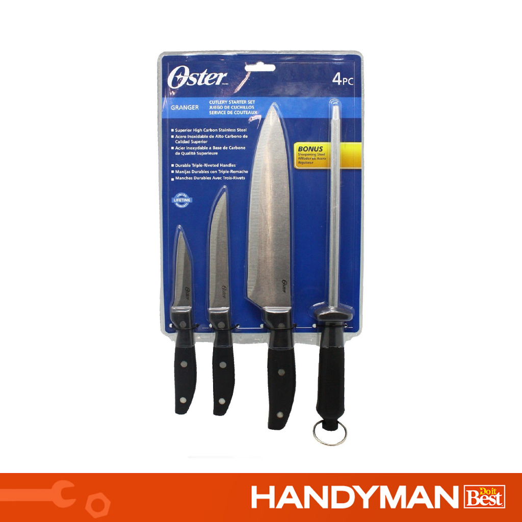 Oster Knife Set Granger, 4piece Shopee Philippines