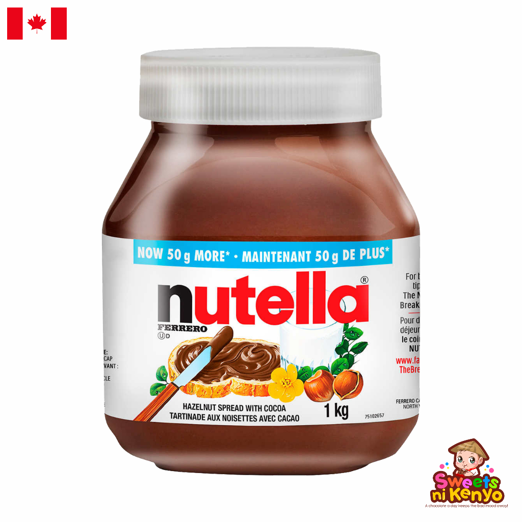 [CANADA] Nutella Hazelnut Spread | 1kg | Shopee Philippines