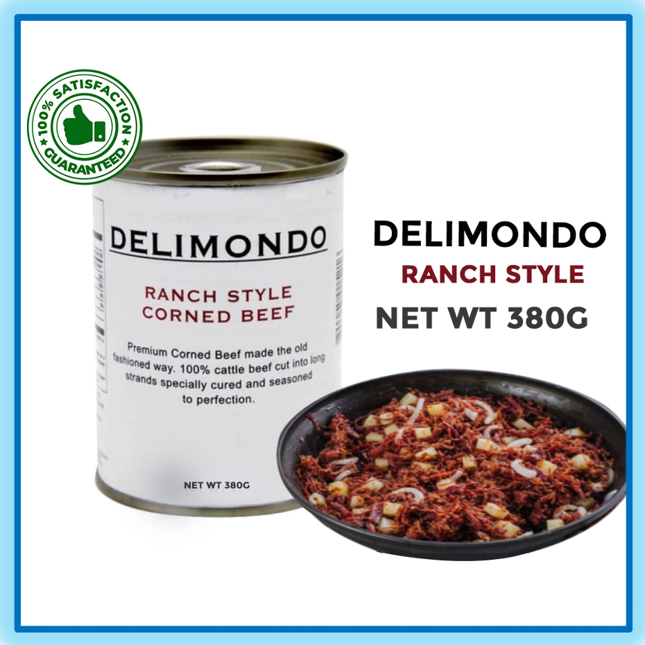 Delimondo (Ranch Style) Corned Beef 380 g Shopee Philippines