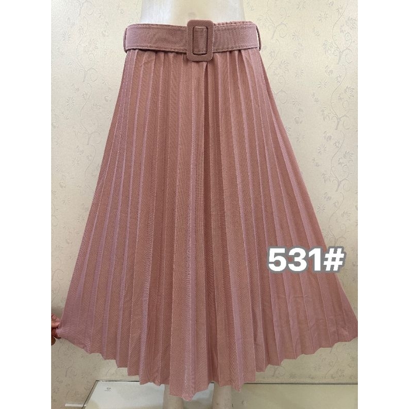 Ginger High Waist Belted Pleated Elegant Long Dresses for Women Vintage Fit and Flare Summer Ladies Midi Dress