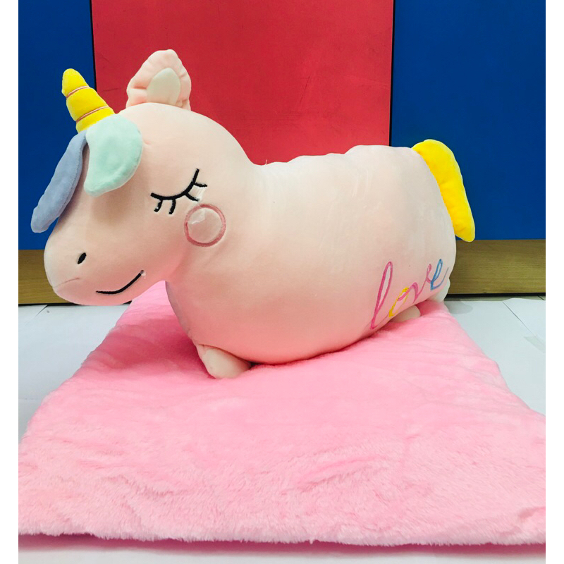 Unicorn pillow outlet shopee