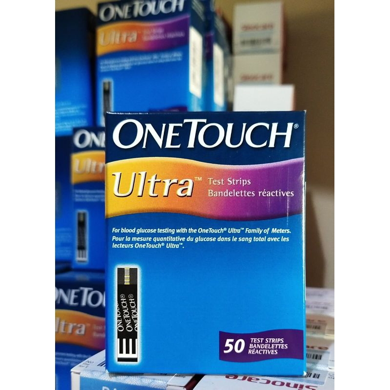ONE TOUCH ULTRA STRIPS 50's | Shopee Philippines