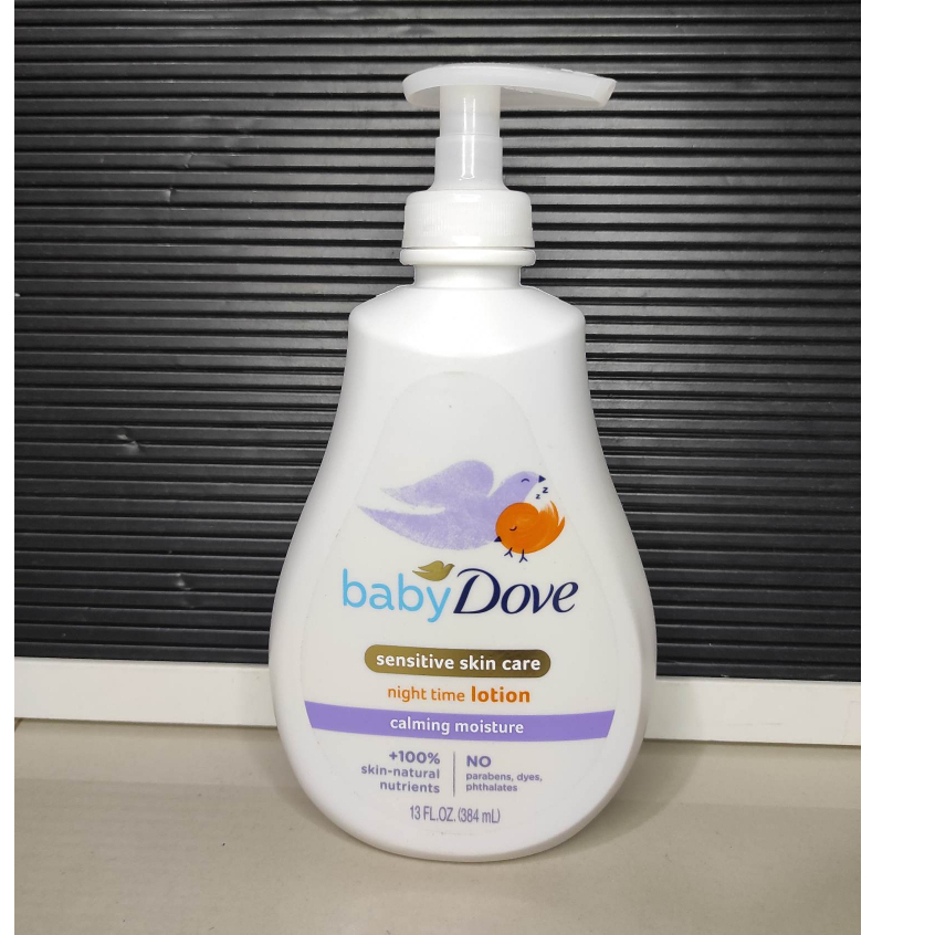 baby Dove Sensitive Skin Care, Night Time Lotion, 384ml/13oz