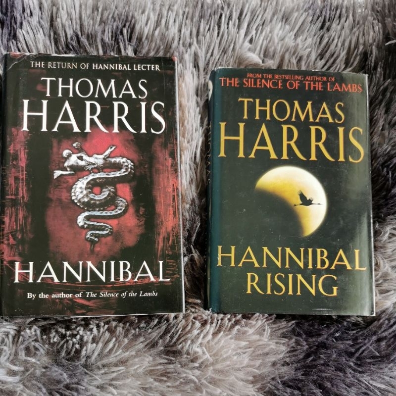 Thomas Harris Novels (Silence of the Lambs, Hannibal, cari mora ...