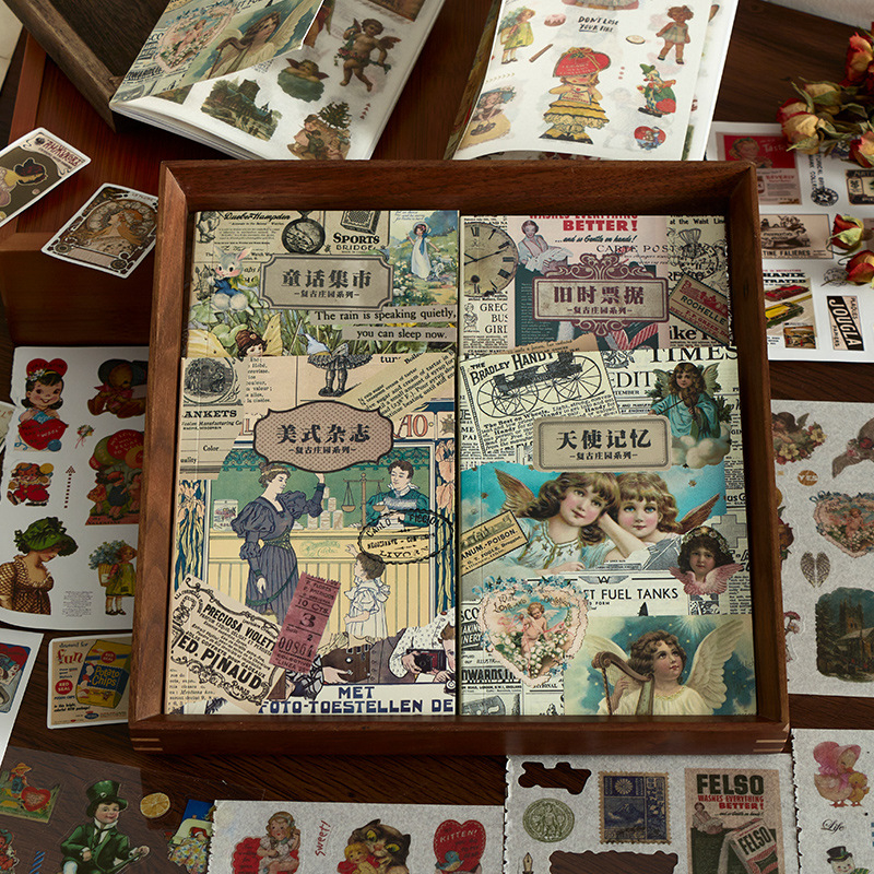 Shop vintage design stickers for Sale on Shopee Philippines
